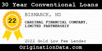 CARDINAL FINANCIAL 30 Year Conventional Loans gold