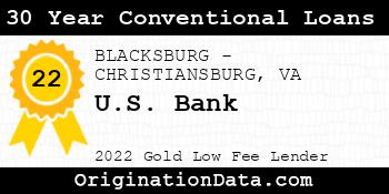 U.S. Bank 30 Year Conventional Loans gold