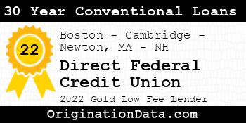 Direct Federal Credit Union 30 Year Conventional Loans gold
