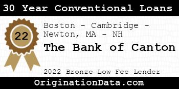 The Bank of Canton 30 Year Conventional Loans bronze