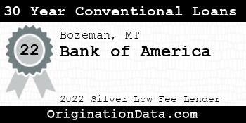Bank of America 30 Year Conventional Loans silver