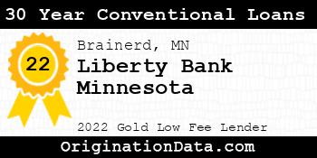 Liberty Bank Minnesota 30 Year Conventional Loans gold