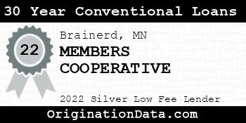 MEMBERS COOPERATIVE 30 Year Conventional Loans silver