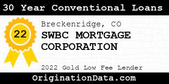 SWBC MORTGAGE CORPORATION 30 Year Conventional Loans gold