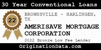 AMERISAVE MORTGAGE CORPORATION 30 Year Conventional Loans bronze