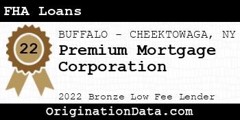 Premium Mortgage Corporation FHA Loans bronze