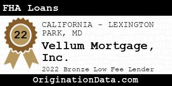 Vellum Mortgage FHA Loans bronze