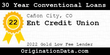 Ent Credit Union 30 Year Conventional Loans gold