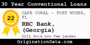 RBC Bank (Georgia) 30 Year Conventional Loans gold