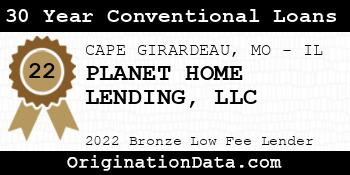 PLANET HOME LENDING 30 Year Conventional Loans bronze