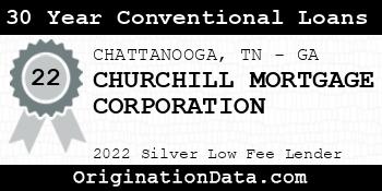 CHURCHILL MORTGAGE CORPORATION 30 Year Conventional Loans silver