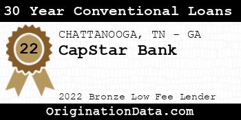 CapStar Bank 30 Year Conventional Loans bronze