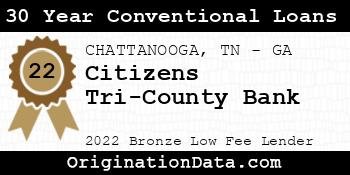 Citizens Tri-County Bank 30 Year Conventional Loans bronze