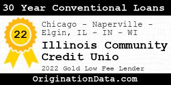 Illinois Community Credit Unio 30 Year Conventional Loans gold
