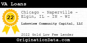 Lakeview Community Capital VA Loans gold