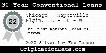The First National Bank of Ottawa 30 Year Conventional Loans silver