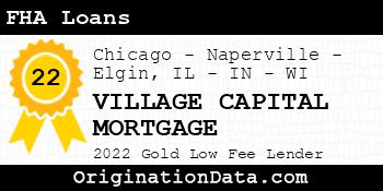 VILLAGE CAPITAL MORTGAGE FHA Loans gold