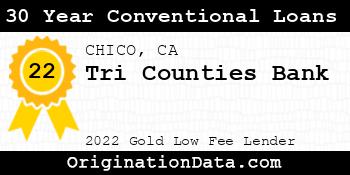 Tri Counties Bank 30 Year Conventional Loans gold