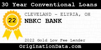 NBKC BANK 30 Year Conventional Loans gold
