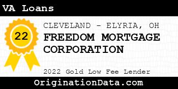 FREEDOM MORTGAGE CORPORATION VA Loans gold