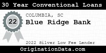 Blue Ridge Bank 30 Year Conventional Loans silver