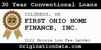 FIRST OHIO HOME FINANCE 30 Year Conventional Loans bronze