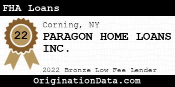 PARAGON HOME LOANS FHA Loans bronze