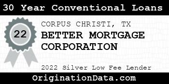 BETTER MORTGAGE CORPORATION 30 Year Conventional Loans silver