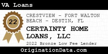 CERTAINTY HOME LOANS VA Loans bronze