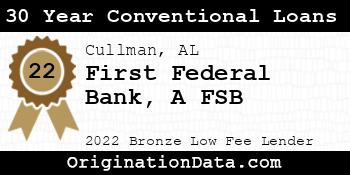 First Federal Bank A FSB 30 Year Conventional Loans bronze