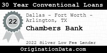 Chambers Bank 30 Year Conventional Loans silver