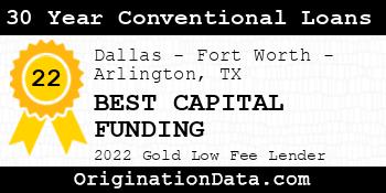 BEST CAPITAL FUNDING 30 Year Conventional Loans gold