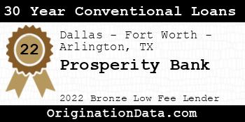Prosperity Bank 30 Year Conventional Loans bronze