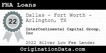 InterContinental Capital Group Inc FHA Loans silver