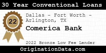 Comerica Bank 30 Year Conventional Loans bronze