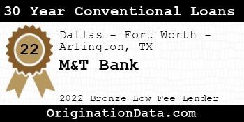 M&T Bank 30 Year Conventional Loans bronze