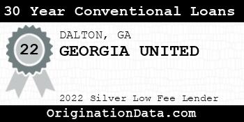 GEORGIA UNITED 30 Year Conventional Loans silver