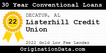 Listerhill Credit Union 30 Year Conventional Loans gold