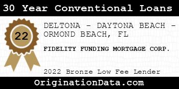 FIDELITY FUNDING MORTGAGE CORP. 30 Year Conventional Loans bronze