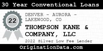 THOMPSON KANE & COMPANY 30 Year Conventional Loans silver