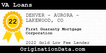 First Guaranty Mortgage Corporation VA Loans gold