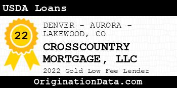 CROSSCOUNTRY MORTGAGE USDA Loans gold