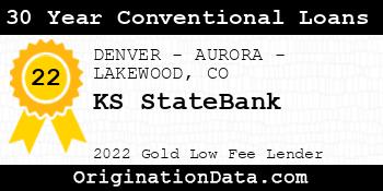 KS StateBank 30 Year Conventional Loans gold