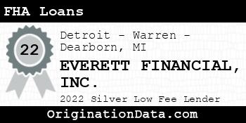 EVERETT FINANCIAL FHA Loans silver