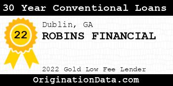 ROBINS FINANCIAL 30 Year Conventional Loans gold
