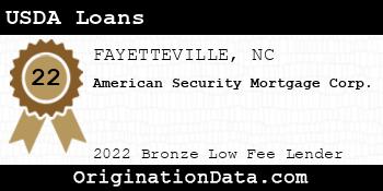 American Security Mortgage Corp. USDA Loans bronze