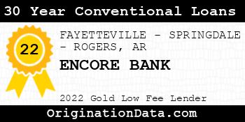 ENCORE BANK 30 Year Conventional Loans gold