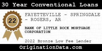 BANK OF LITTLE ROCK MORTGAGE CORPORATION 30 Year Conventional Loans bronze