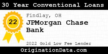 JPMorgan Chase Bank 30 Year Conventional Loans gold