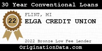 ELGA CREDIT UNION 30 Year Conventional Loans bronze